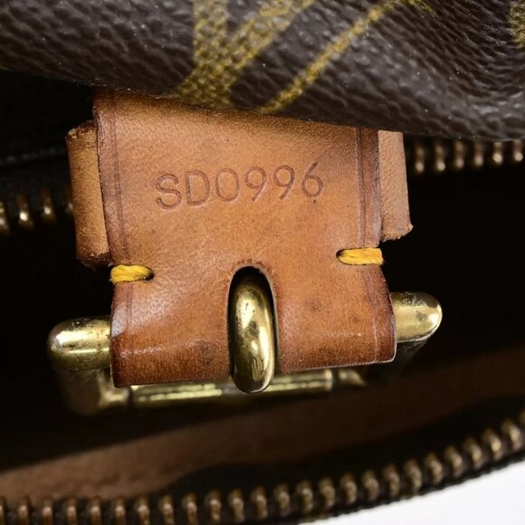 LOUIS VUITTON Montsouris GM Backpack Bag Monogram Leather Brown M51135 85YG509 main image 9